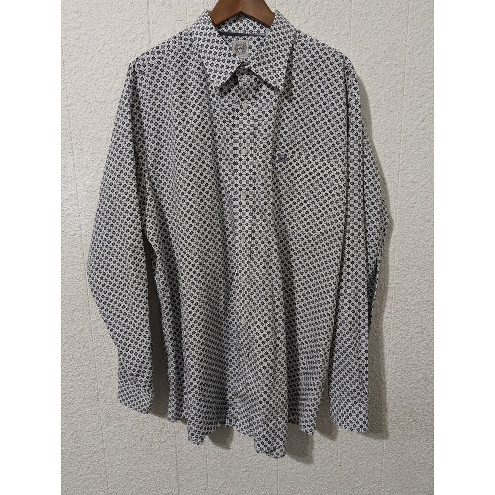 Cinch Button Up Shirt, Mens, Xl, Nwot, Long sleeve, Western, Geometric Pattern,